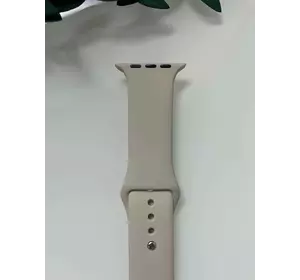 Силіконовий ремінець для розумного годинника Smart Watch 42/44 (Світло-сірий)