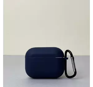 Чехол с карабином для pods PRO (Темно-синий) Чехол с карабином для pods PRO (Темно-синий)
